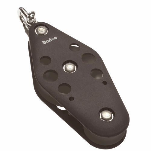 Size 6 44/72mm Plain Bearing Pulley Block Fiddle Reverse Shackle