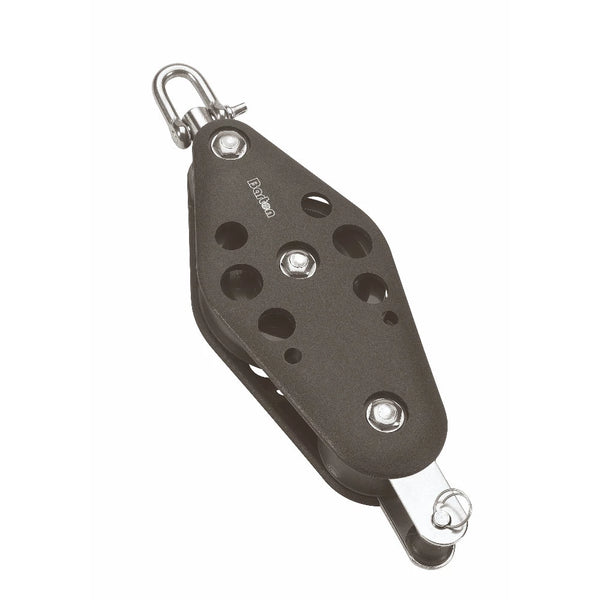 Size 6 44/72mm Plain Bearing Pulley Block Fiddle Swivel & Becket