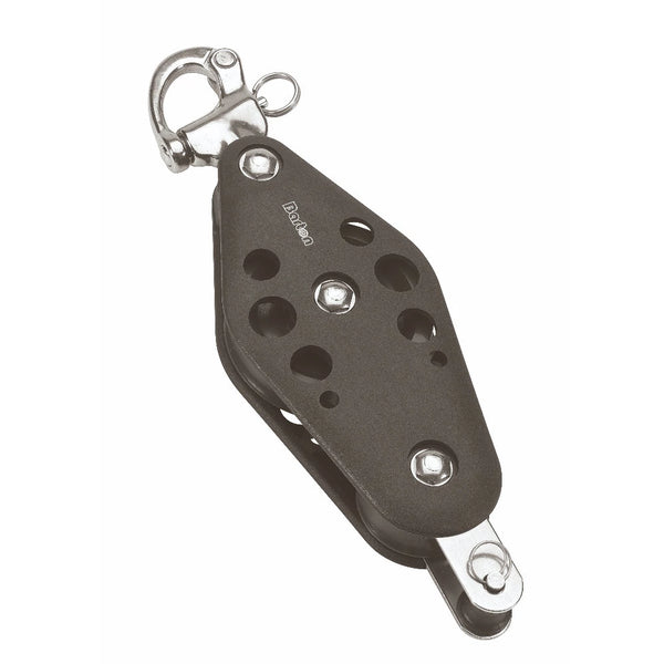 Size 6 44/72mm Plain Bearing Pulley Block Fiddle Snap Shackle & Becket