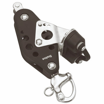 Size 6 44/72mm Plain Bearing Pulley Block Fiddle Snap Shackle Becket & Cam