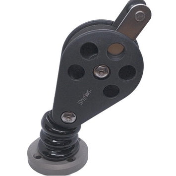 Size 7 70mm Plain Bearing Pulley Block Single Stand Up & Becket