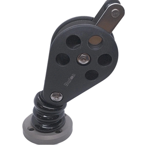 Size 7 70mm Plain Bearing Pulley Block Single Stand Up & Becket