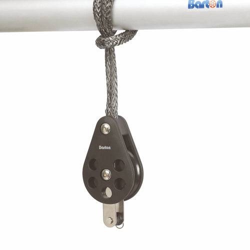 Size 7 70mm Plain Bearing Pulley Block On A Strop with Becket