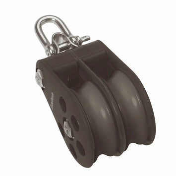 Size 7 70mm Plain Bearing Pulley Block Double Reverse Shackle