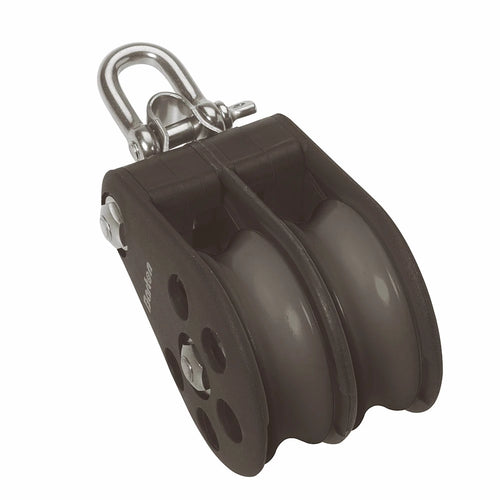 Size 7 70mm Plain Bearing Pulley Block Double Reverse Shackle