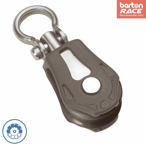 Size 0 20mm Ball Bearing Pulley Block With Swivel