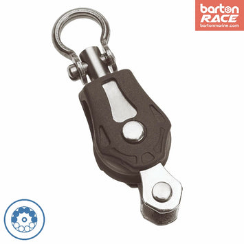 Size 0 20mm Ball Bearing Pulley Block Swivel Becket