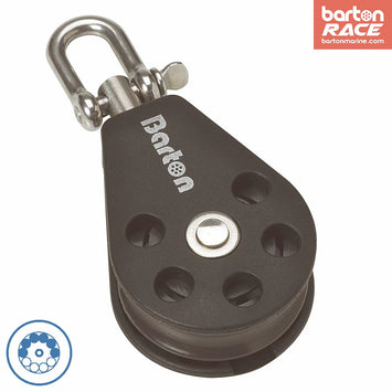 Size 1 30mm Ball Bearing Pulley Block Single With Swivel