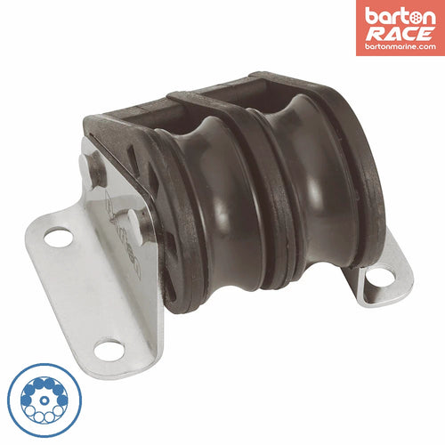Size 1 30mm Ball Bearing Pulley Block Double Upright