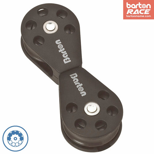 Size 1 30mm Ball Bearing Pulley Block Back To Back Block