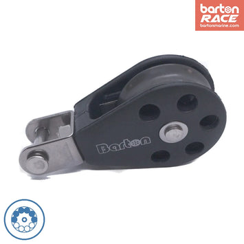 Size 2 35mm Ball Bearing Pulley Block Single Double Tang
