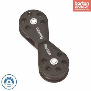 Size 2 35mm Ball Bearing Sheave Back To Back Block