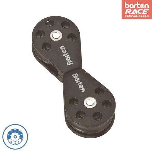 Size 2 35mm Ball Bearing Sheave Back To Back Block