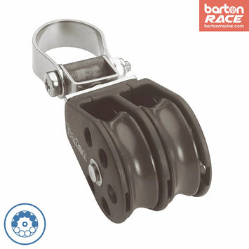 Size 2 35mm Ball Bearing Sheave Double Stanchion Block