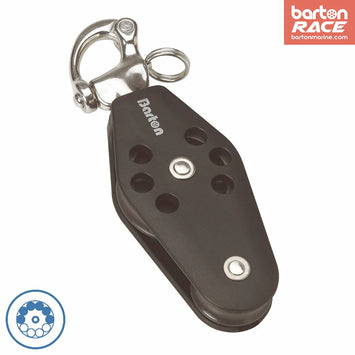 Size 2 30/45mm Ball Bearing Sheave Fiddle Snap Shackle
