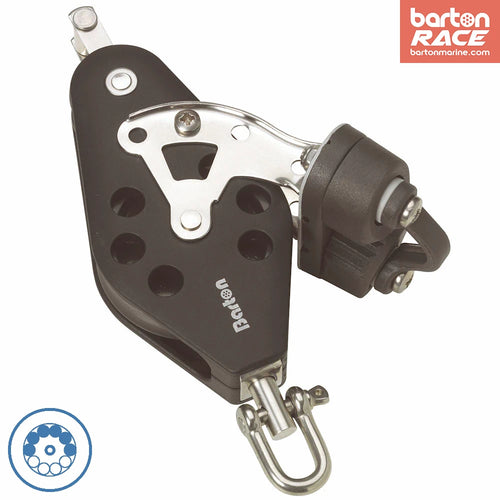 Size 2 30/45mm Ball Bearing Pulley Block Fiddle Swivel Becket Cam