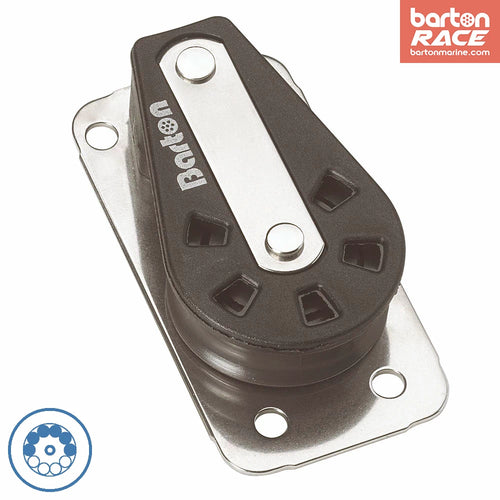 Size 3 45mm Ball Bearing Pulley Block Cheek Block