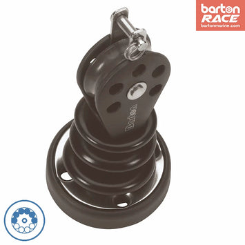 Size 3 45mm Ball Bearing Pulley Block Stand Up Block & Becket