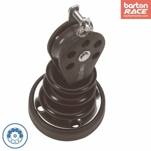 Size 3 45mm Ball Bearing Pulley Block Stand Up Block & Becket