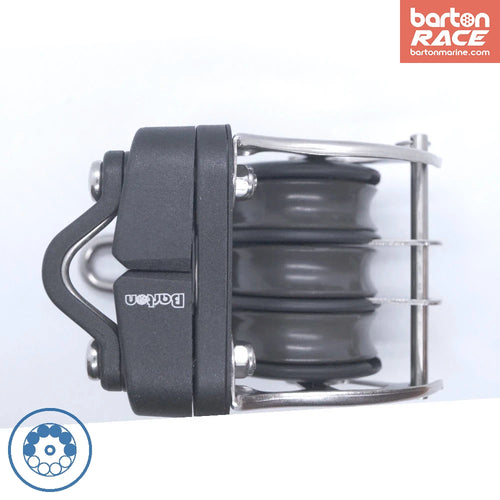 Size 3 45mm Ball Bearing Pulley Block Triple Swivel & Becket & Cam