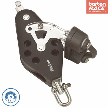 Size 3 30/58mm Ball Bearing Pulley Block Fiddle Swivel Becket & Cam