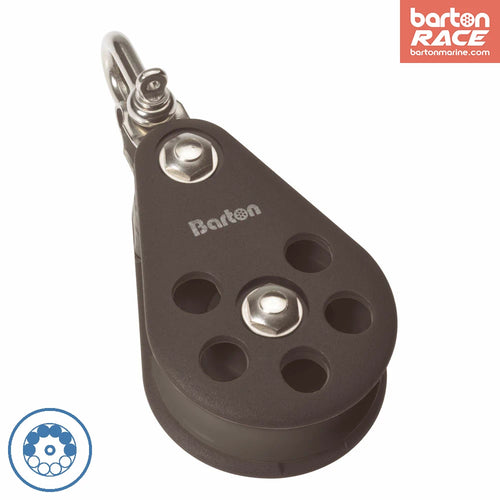 Size 5 54mm Ball Bearing Pulley Block Single Reverse Shackle