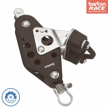 Size 5 38/64mm Ball Bearing Pulley Block Variloc Fiddle Becket Cams
