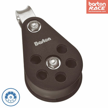 Size 6 64mm Ball Bearing Pulley Block Single Fixed Eye