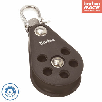 Size 6 64mm Ball Bearing Pulley Block Single Variloc