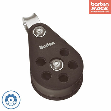 Size 7 70mm Ball Bearing Pulley Block Single Fixed Eye