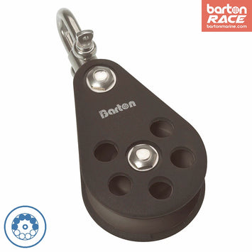 Size 7 70mm Ball Bearing Pulley Block Single Swivel