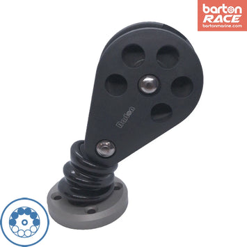 Size 7 70mm Ball Bearing Pulley Block Single Stand Up