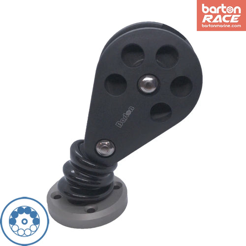 Size 7 70mm Ball Bearing Pulley Block Single Stand Up