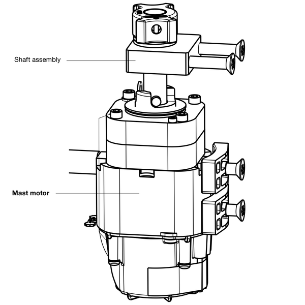 Electric Cruise Control RB/RC用換装モーター