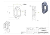 チタン製パッドアイ (Titanium Padeye)：商品・図面 4