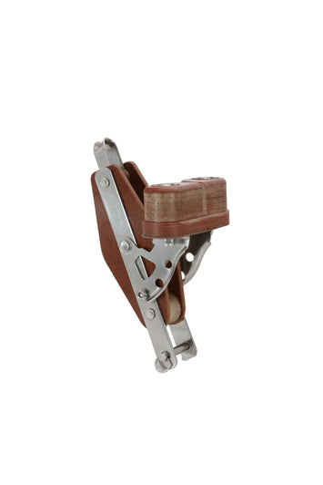 TUPHblox – Tufnol Fiddle Block With Bow & Cam + Becket – 25/50mm (1″ / 2″)