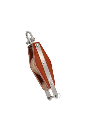 TUPHblox – Tufnol Fiddle Block With Swivel + Becket – 58/30mm (2 1/4″ / 1 3/16″) T03431