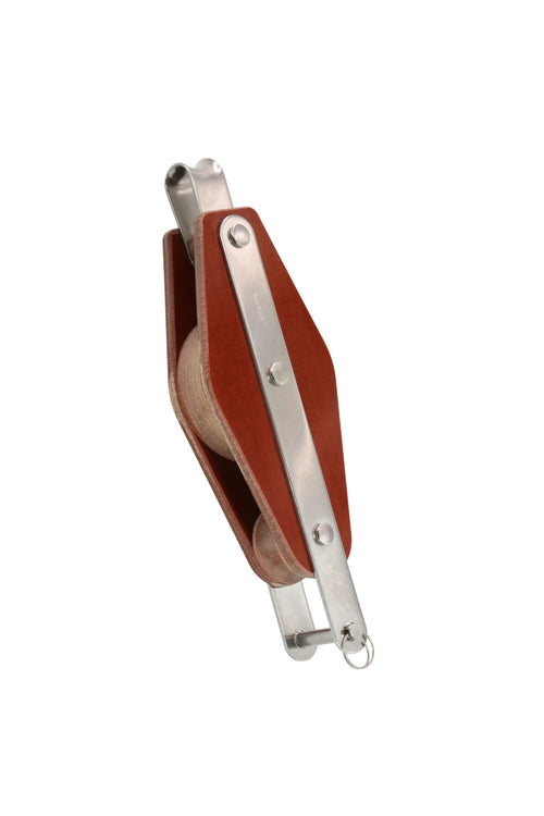 TUPHblox – Tufnol Fiddle Block With Bow + Becket – 58/30mm (2 5/16″ / 1 3/16″) T03411