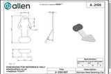 Allen公式図面・取扱説明書 (A..21SS)