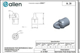 Allen公式図面・取扱説明書 (A..31)