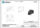 Allen公式図面・取扱説明書 (A..52-)