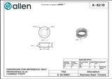 Allen公式図面・取扱説明書 (A..82-10)