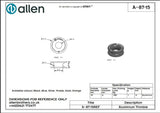 Allen公式図面・取扱説明書 (A..87-15-)