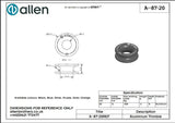 Allen公式図面・取扱説明書 (A..87-20-)