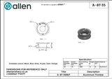 Allen公式図面・取扱説明書 (A..87-35-)