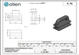 Allen公式図面・取扱説明書 (A..96)