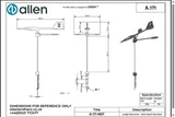 Allen公式図面・取扱説明書 (A.171)