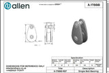 Allen公式図面・取扱説明書 (A.178BB)