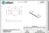 Allen公式図面・取扱説明書 (A.199)