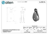 Allen公式図面・取扱説明書 (A.278-74-)